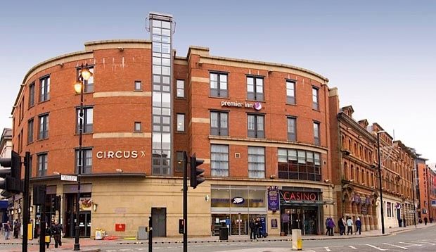 Premier Inn Manchester City Centre Eksteriør billede